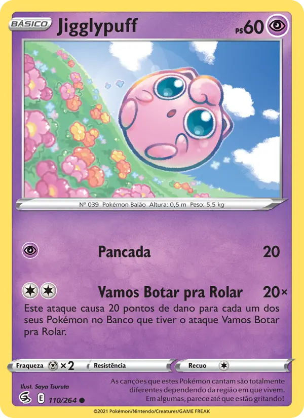 Jigglypuff — Golpe Fusão 110