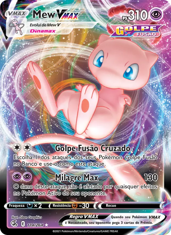 Mew VMAX — Golpe Fusão 114