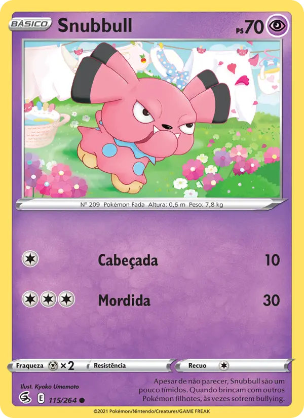 Snubbull — Golpe Fusão 115