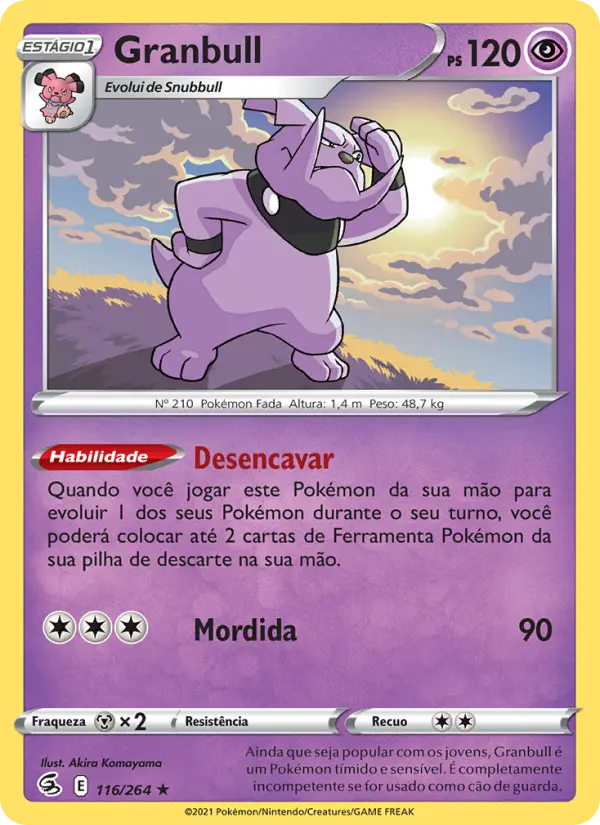 Granbull — Golpe Fusão 116