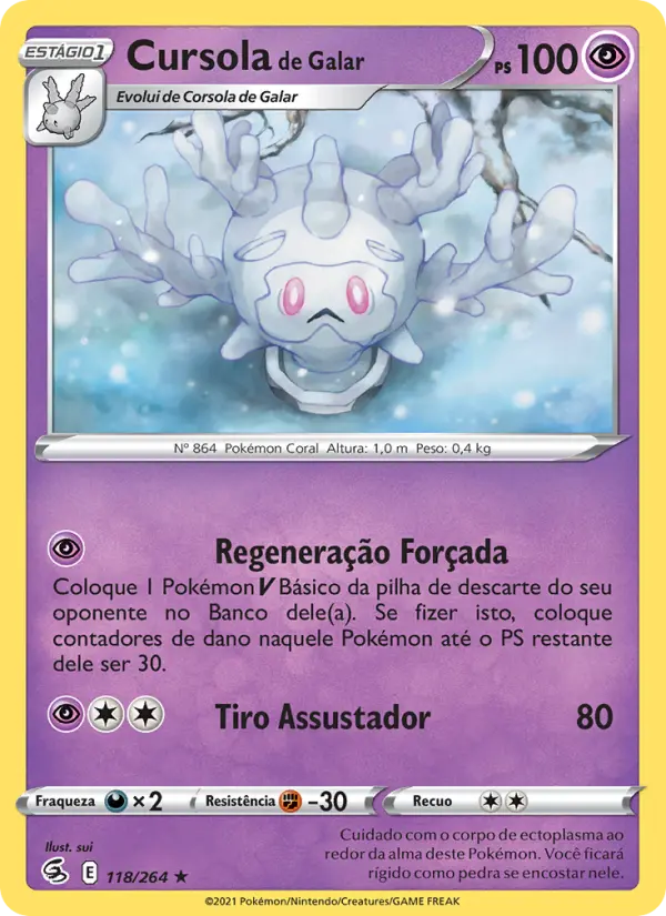 Cursola de Galar — Golpe Fusão 118