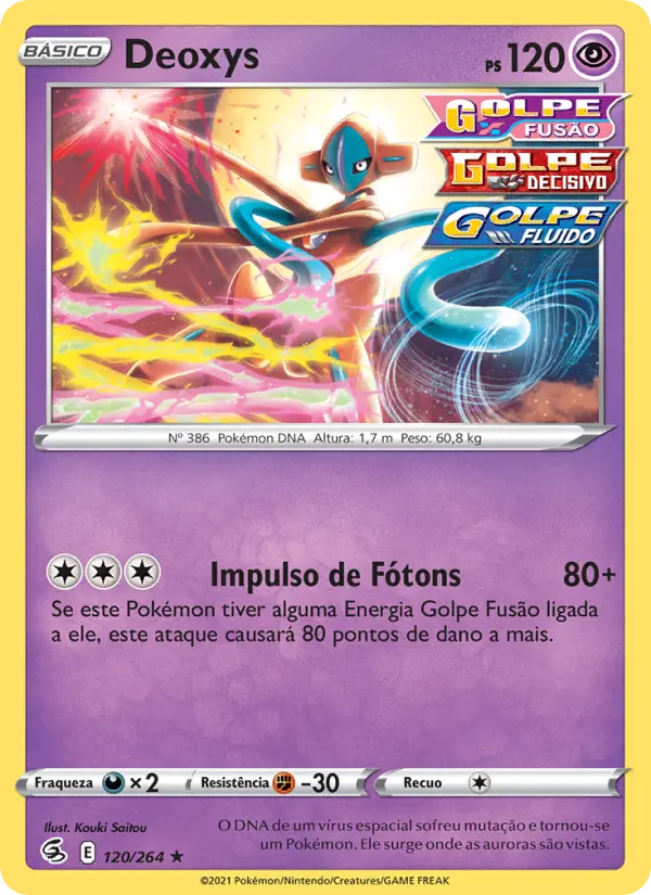 Deoxys — Golpe Fusão 120