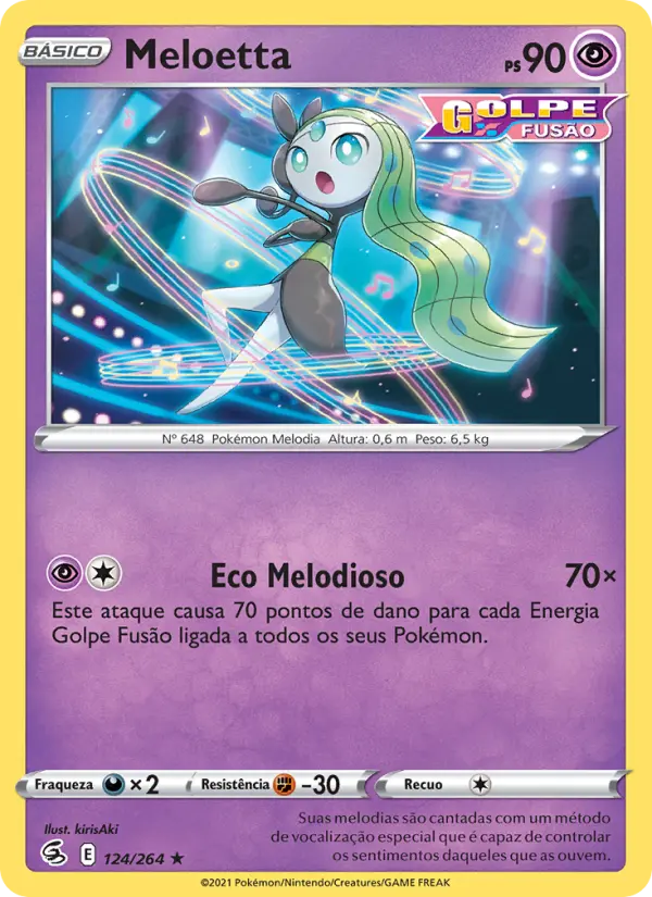 Meloetta — Golpe Fusão 124