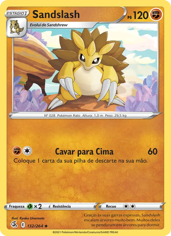 Sandslash — Golpe Fusão 132