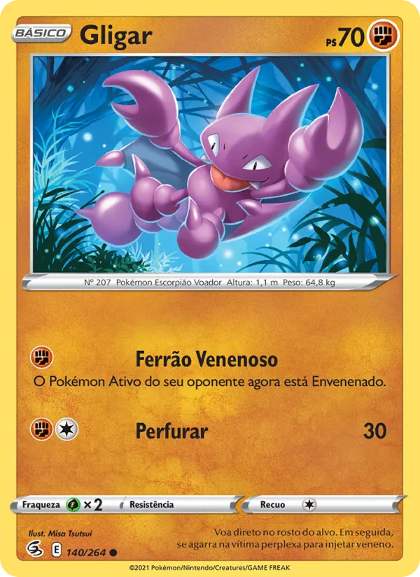 Gligar — Golpe Fusão 140