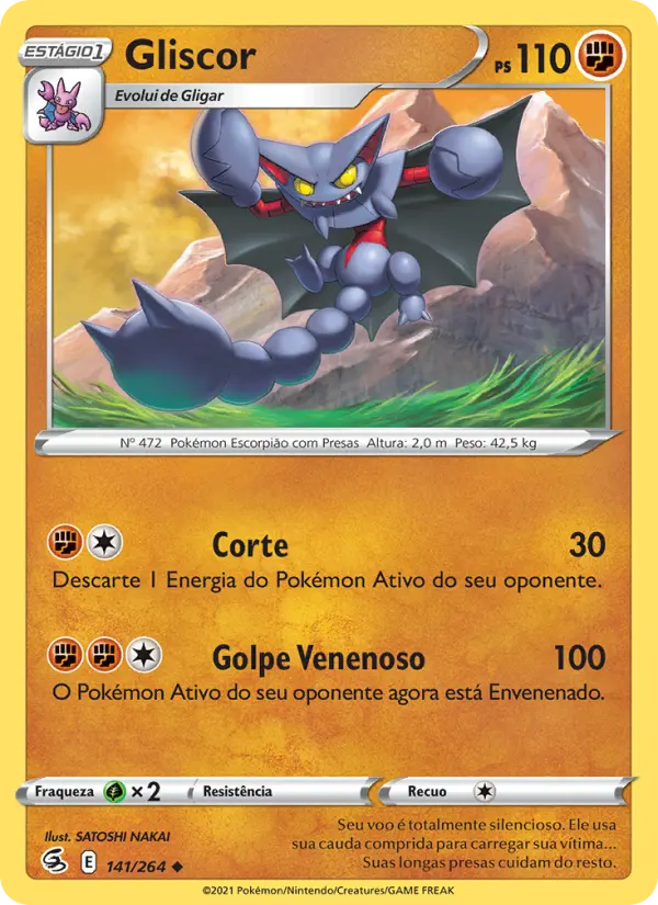 Gliscor — Golpe Fusão 141