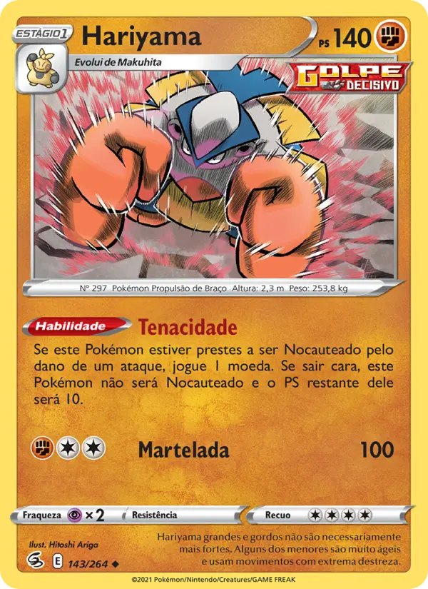 Hariyama — Golpe Fusão 143