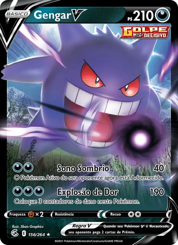 Gengar V — Golpe Fusão 156