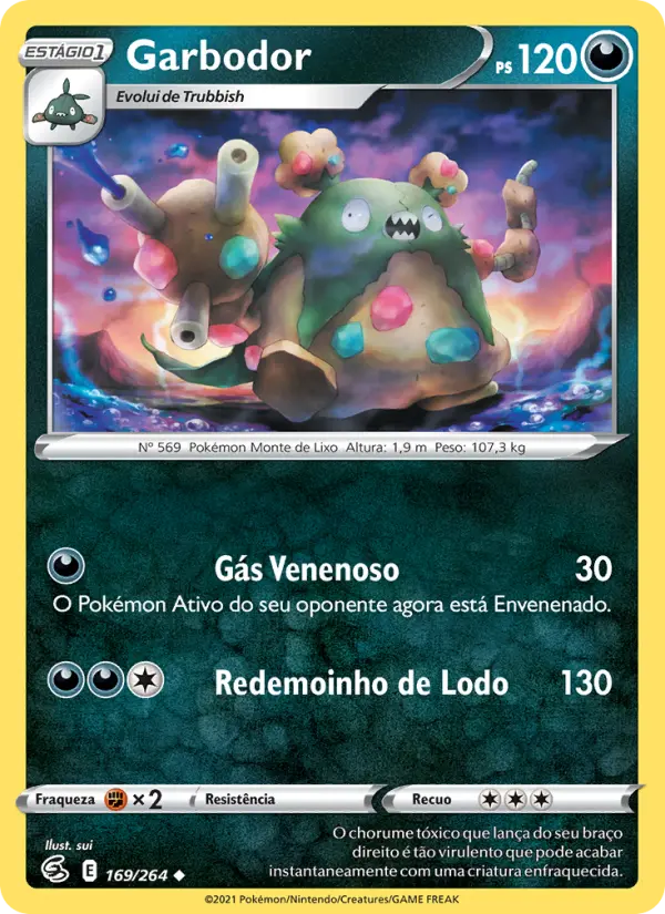 Garbodor — Golpe Fusão 169