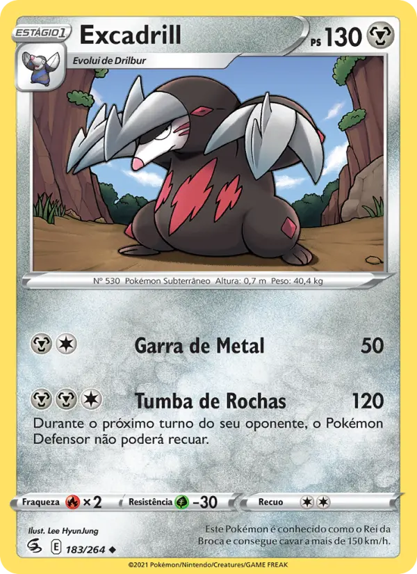 Excadrill — Golpe Fusão 183