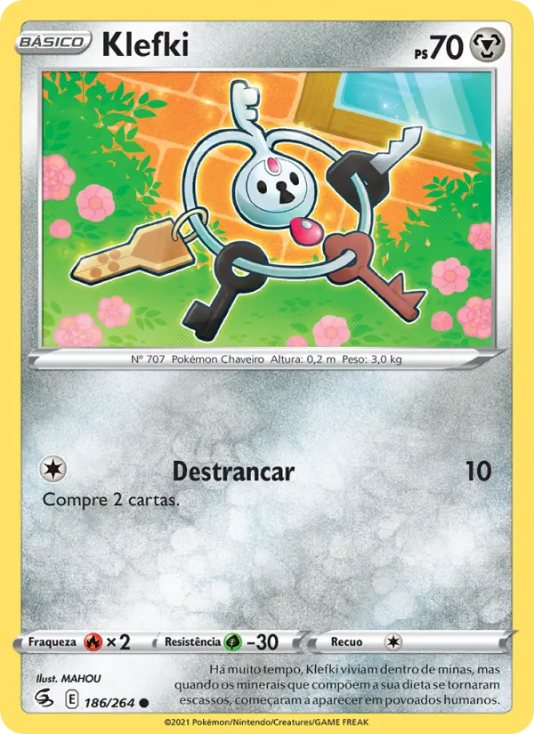 Klefki — Golpe Fusão 186