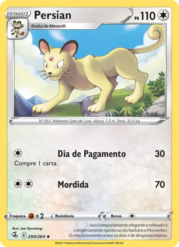 Persian — Golpe Fusão 200