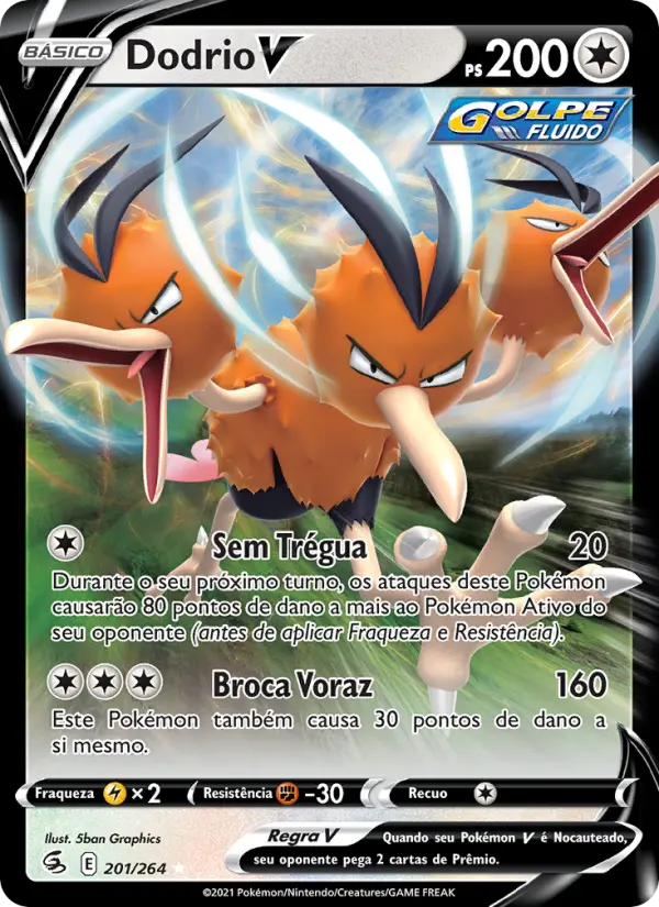 Dodrio V — Golpe Fusão 201