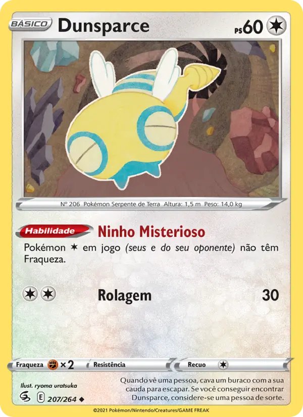 Dunsparce — Golpe Fusão 207