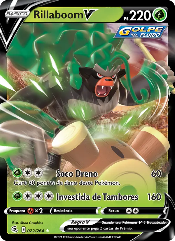 Rillaboom V — Golpe Fusão 22