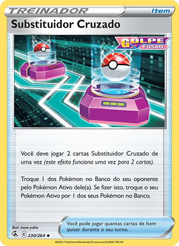 Substituidor Cruzado — Golpe Fusão 230