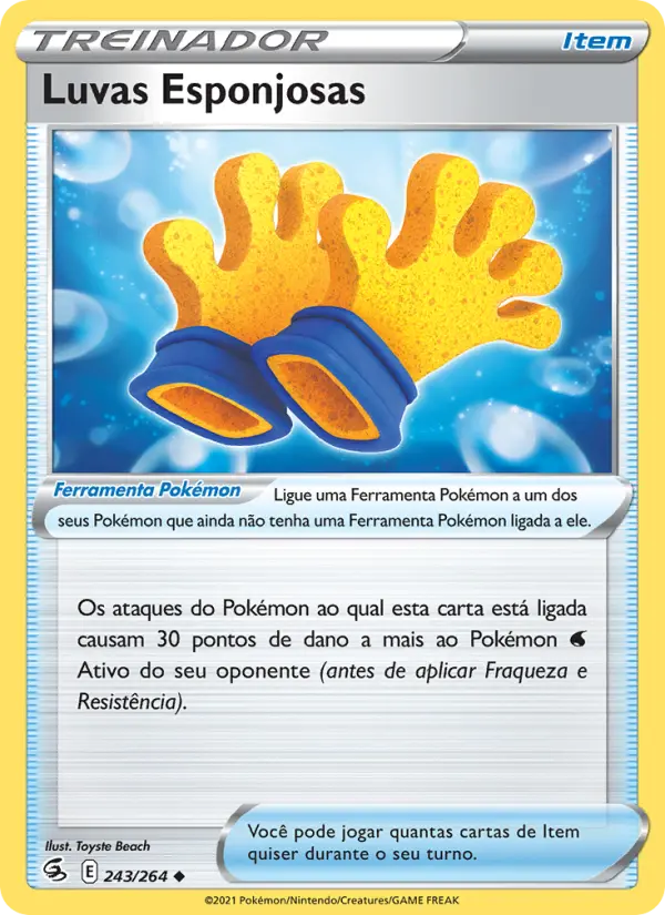 Luvas Esponjosas — Golpe Fusão 243