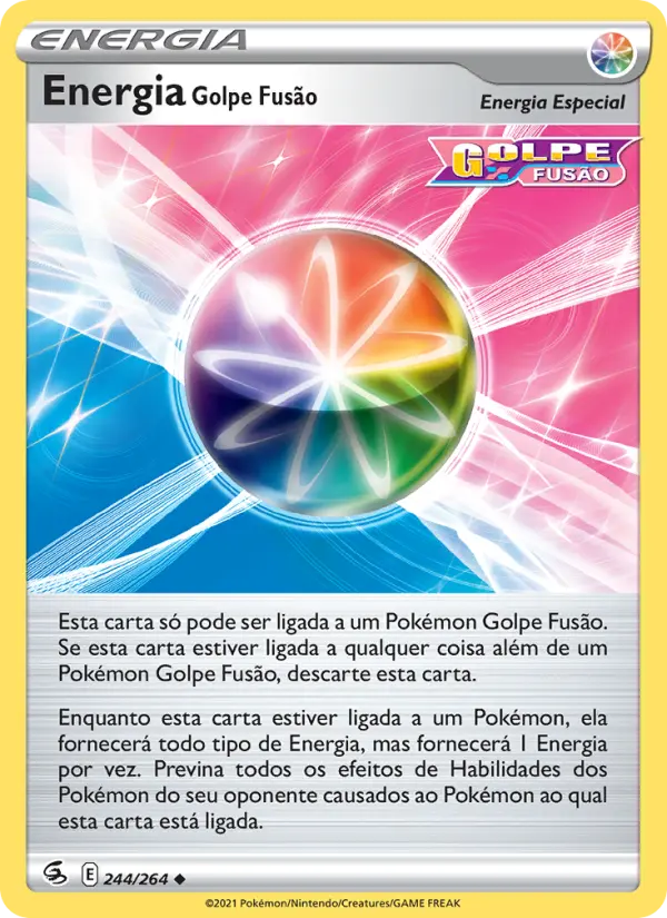 Energia Golpe Fusão — Golpe Fusão 244