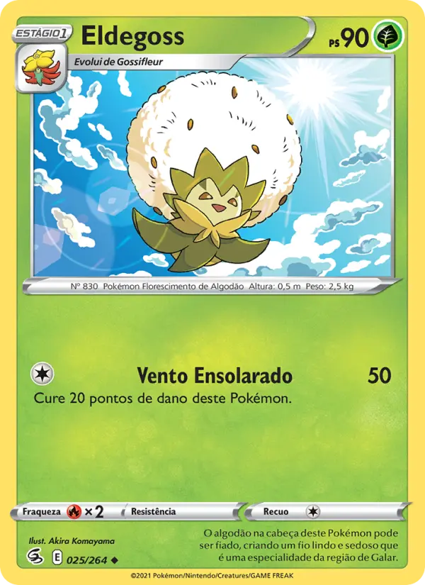 Eldegoss — Golpe Fusão 25