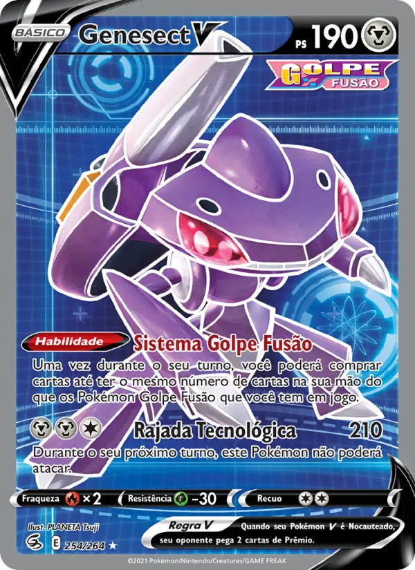 Genesect V — Golpe Fusão 254