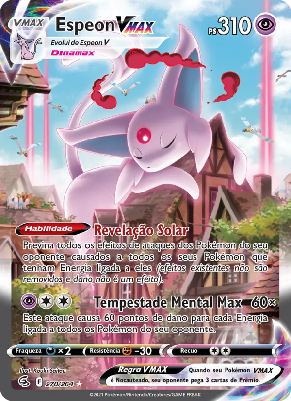 Espeon VMAX — Golpe Fusão 270