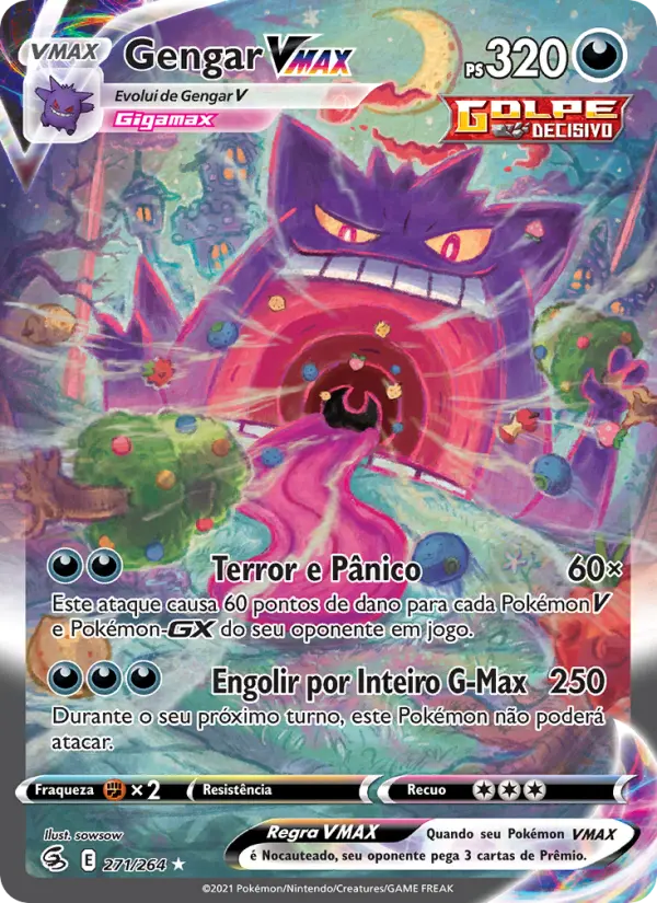 Gengar VMAX — Golpe Fusão 271