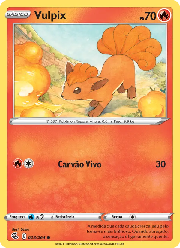 Vulpix — Golpe Fusão 28