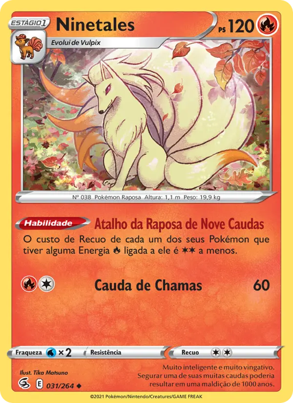Ninetales — Golpe Fusão 31