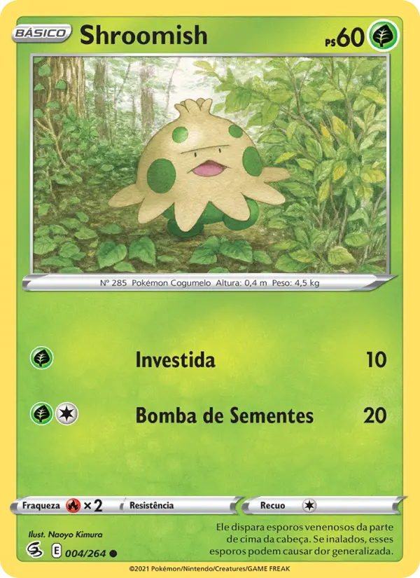 Shroomish — Golpe Fusão 4