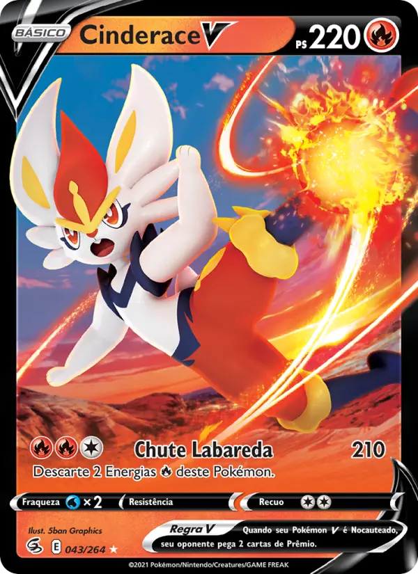 Cinderace V — Golpe Fusão 43
