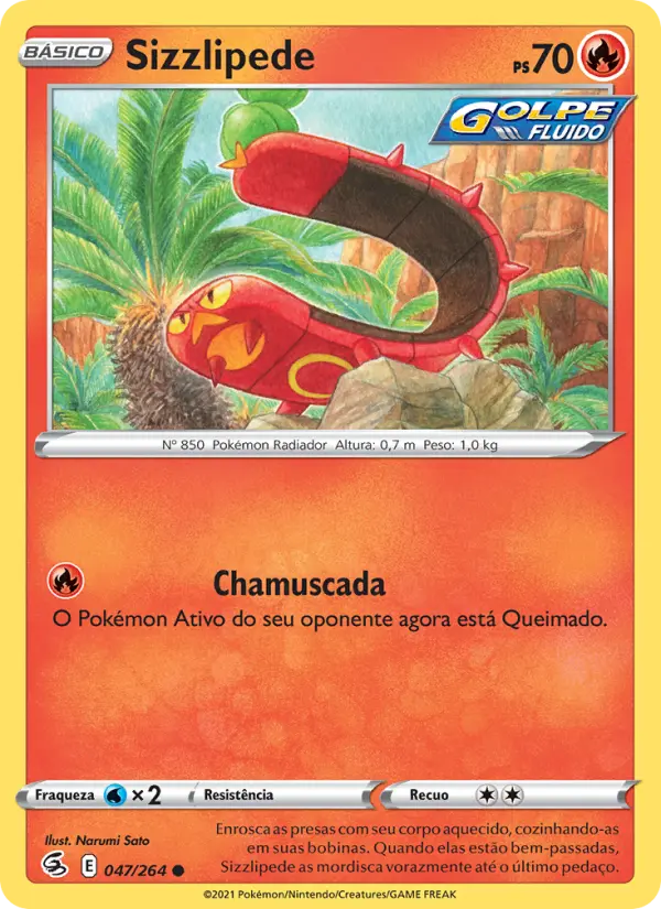 Sizzlipede — Golpe Fusão 47