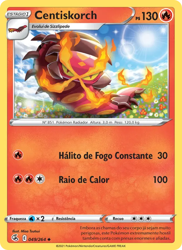 Centiskorch — Golpe Fusão 49