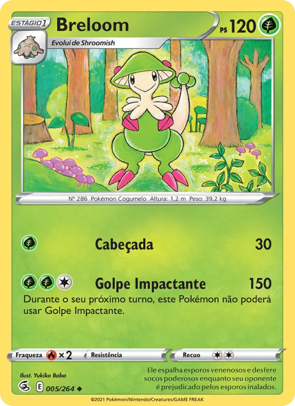Breloom — Golpe Fusão 5