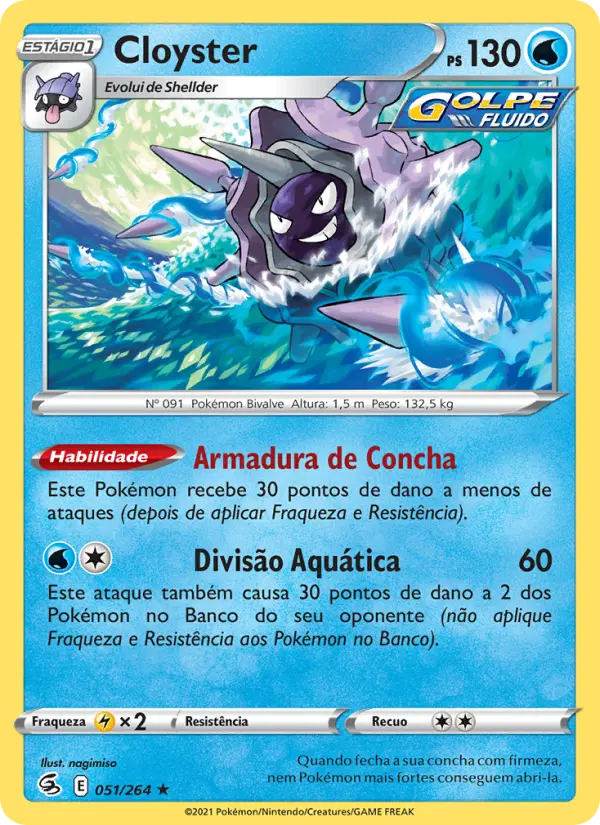 Cloyster — Golpe Fusão 51
