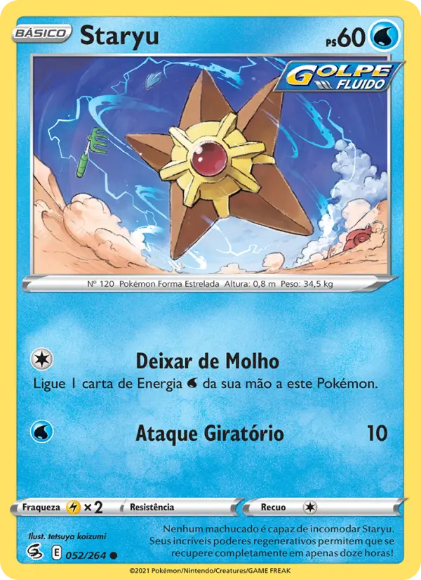 Staryu — Golpe Fusão 52
