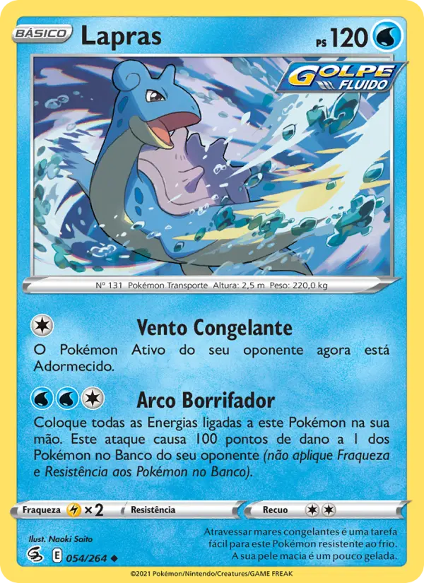 Lapras — Golpe Fusão 54