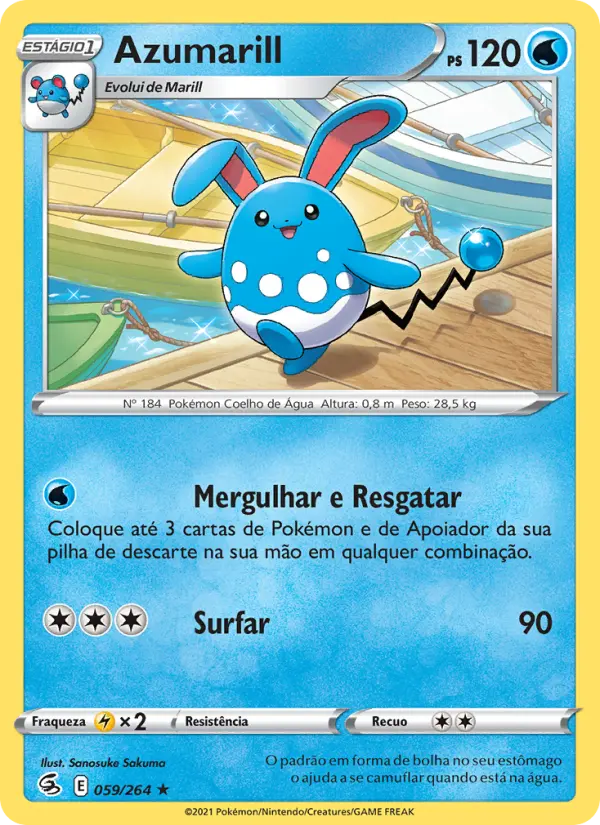 Azumarill — Golpe Fusão 59