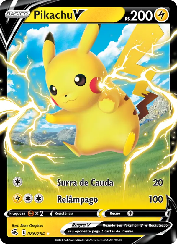 Pikachu V — Golpe Fusão 86