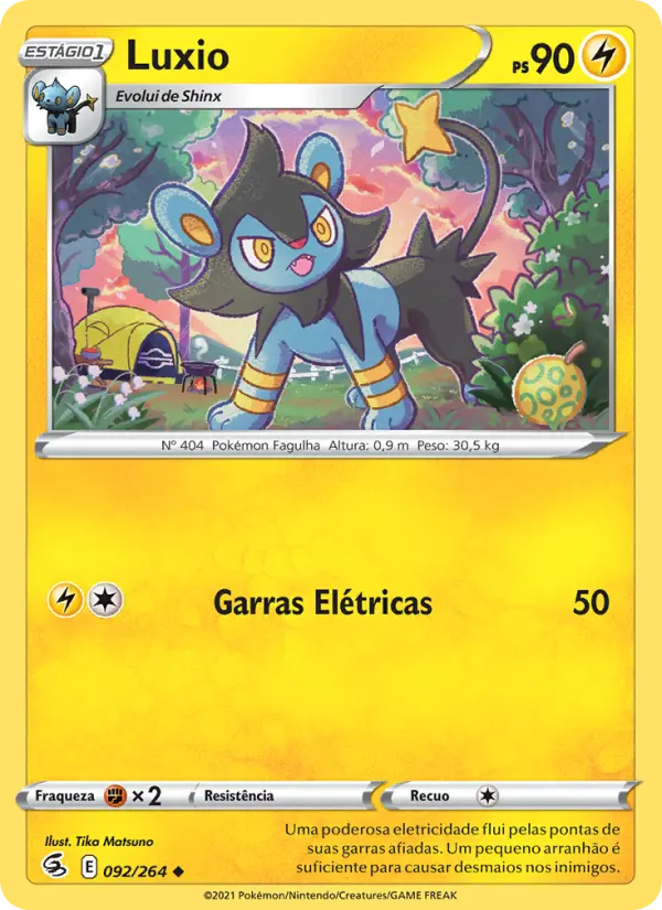 Luxio — Golpe Fusão 92