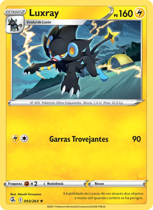 Luxray — Golpe Fusão 93