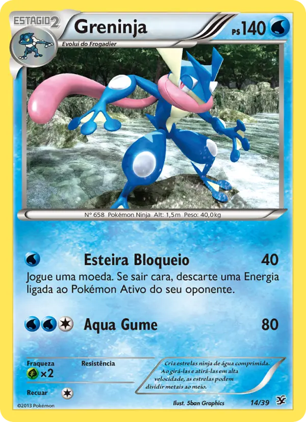 Greninja — Conjunto para Iniciantes Kalos 14