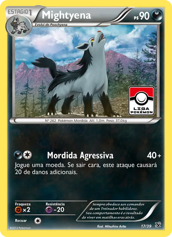 Mightyena — Conjunto para Iniciantes Kalos 17