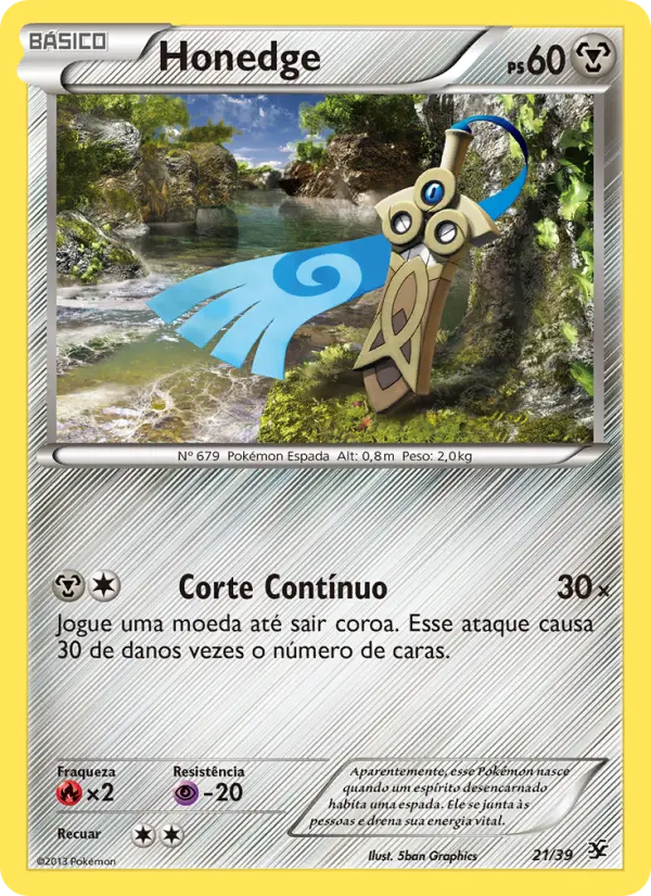 Honedge — Conjunto para Iniciantes Kalos 21
