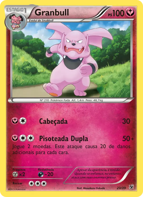 Granbull — Conjunto para Iniciantes Kalos 23