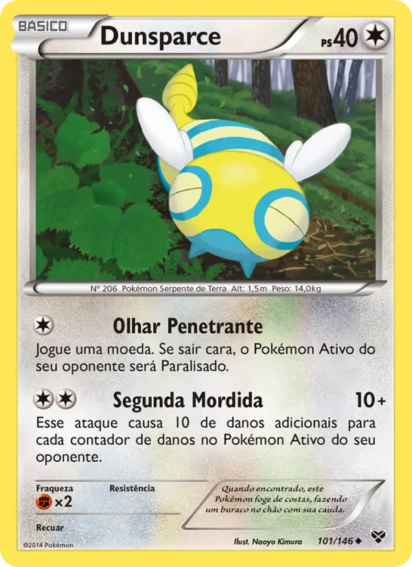 Dunsparce — XY 101