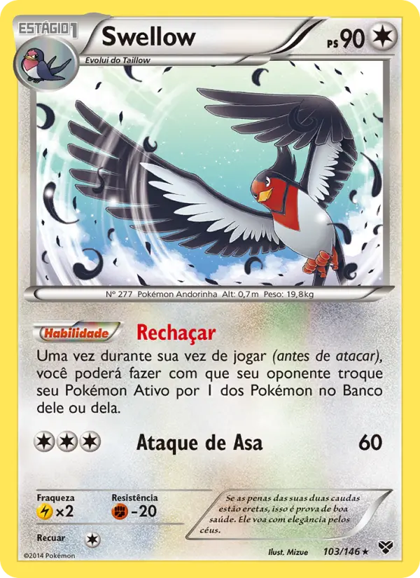 Swellow — XY 103