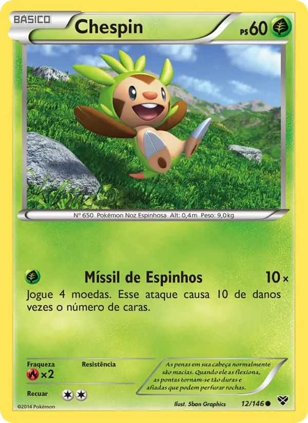 Chespin — XY 12