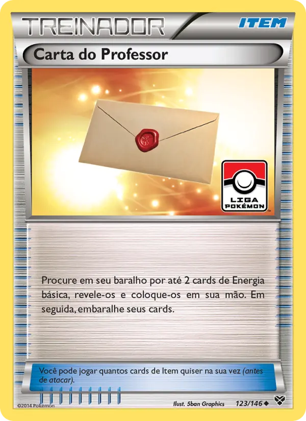 Carta do Professor — XY 123