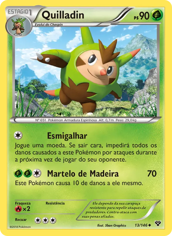 Quilladin — XY 13
