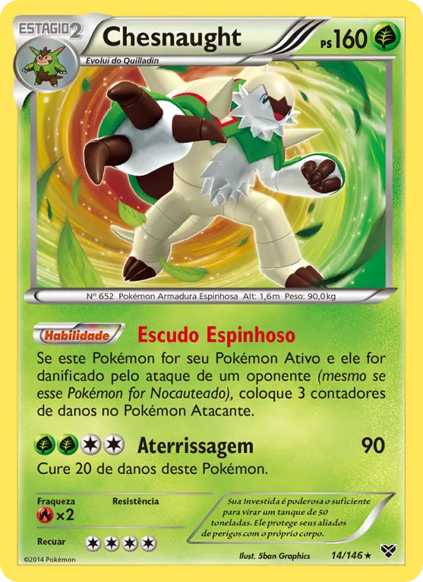 Chesnaught — XY 14